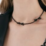 Faux Pearl Bow Necklaces