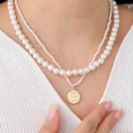 Faux Pearl Layered Necklace