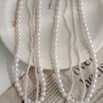 Faux Pearl Layered Necklace