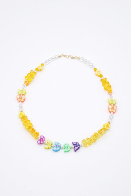 Gummy Bear Beaded Necklace