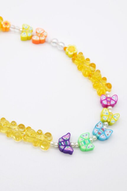 Gummy Bear Beaded Necklace