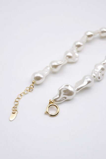 Zelie Baroque Pearl Necklace