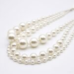 Layered Faux Pearl Necklace