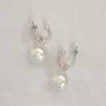 Faux Pearl Ringering Earrings