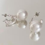 Faux Pearl Ringering Earrings