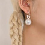 Faux Pearl Ringering Earrings