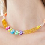 Gummy Bear Beaded Necklace