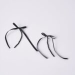Faux Pearl Ribbon Earrings